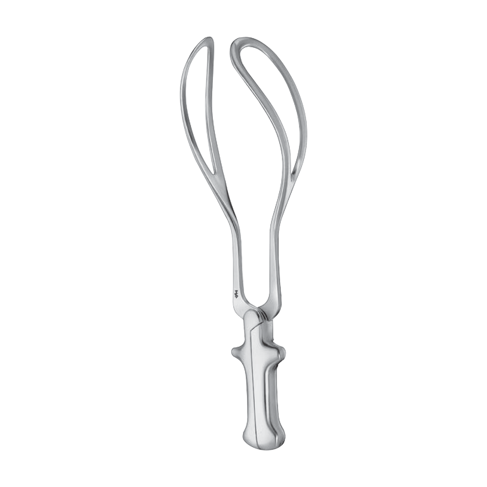 ET220R Simpson-Braun Obstetrical Forceps – Curved / 305 mm · 12″ (ET220R)
