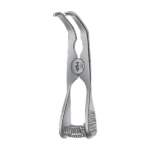 Atraumata Bulldog Clamp – Angled / DE BAKEY- SATINSKY / 75 mm · 3″