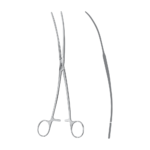 De Bakey Atraumata Aorta Aneurysm Clamp – Curved / 92 mm · 250 mm · 4″