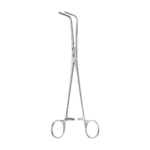 Lees Bronchus Clamp – Angled / ATRAUMATA® toothing DE BAKEY 90.0 ° / 220 mm · 90 mm · 4″