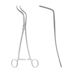 Subramanian Vascular Clamp – Angled / DE BAKEY / 155 mm · 53 mm · 8″