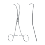 Cooley Anastomosis Clamp – Angled / ATRAUMATA® toothing COOLEY 60.0 ° pediatrics / 170 mm · 72 mm · 4″