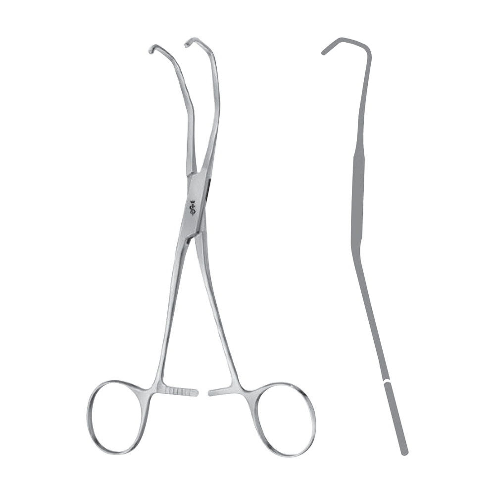 FB729R Cooley Anastomosis Clamp – Angled / ATRAUMATA® toothing COOLEY 60.0 ° pediatrics / 170 mm · 72 mm · 4″
