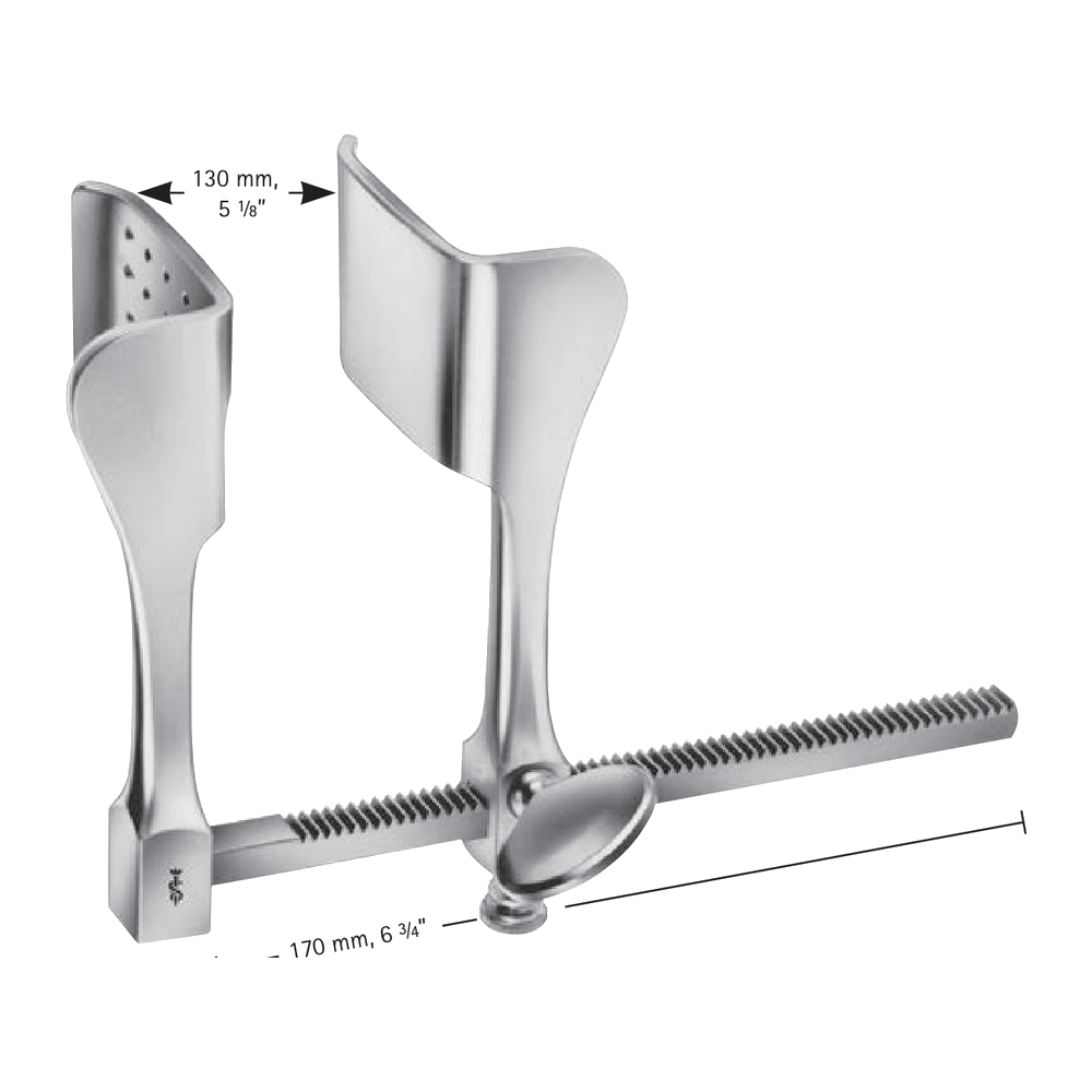FB800R Tuffier Sternum/Rib Retractor – 125 mm / 170 mm
