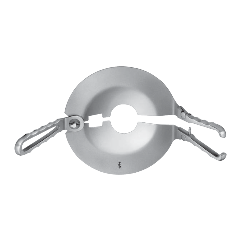 Percy Amputation Retractor, removable handles