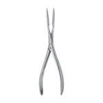 Patella Forceps – Straight / 2 x 2 teeth with thread fixation / 185 mm · 4″ (FO100R)