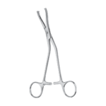 Dingmann (Modif.) Bone Holding Forceps – Curved / curved to side 2 x 2 teeth / 185 mm · 4″ (FO111R)
