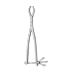 Hey-Groves Bone Holding Forceps – Straight / serrated with thread fixation / 210 mm · 6.50 mm · 4″