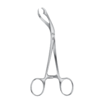 Verbrugge Bone Holding Forceps – Curved / curved to side serrated / 175 mm · 5 mm · 8″