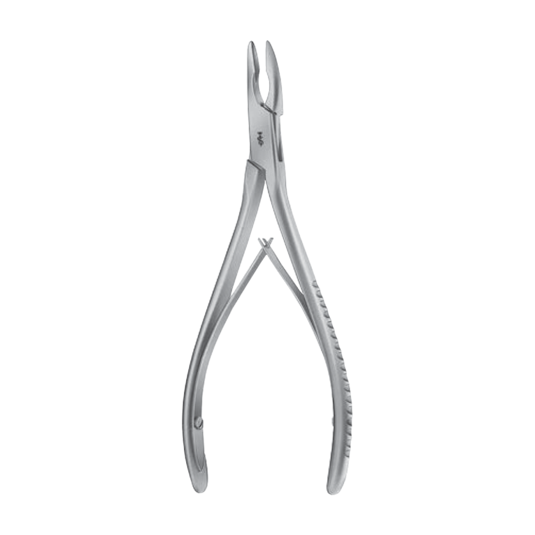 Luer-Friedmann Bone Rongeur – Curved / 145 mm · 11.50 mm · 2.70 mm · 4″ (FO409R)