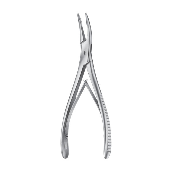 Beyer Bone Rongeur – Curved / 180 mm · 20 mm · 3 mm · 7″ (FO453R)