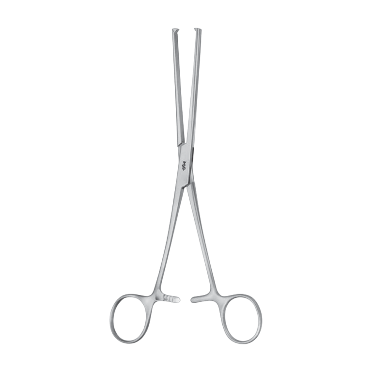 Bircher Meniscus Grasping Forceps – Curved / 3 x 4 teeth / 200 mm · 8″ (FO800R)