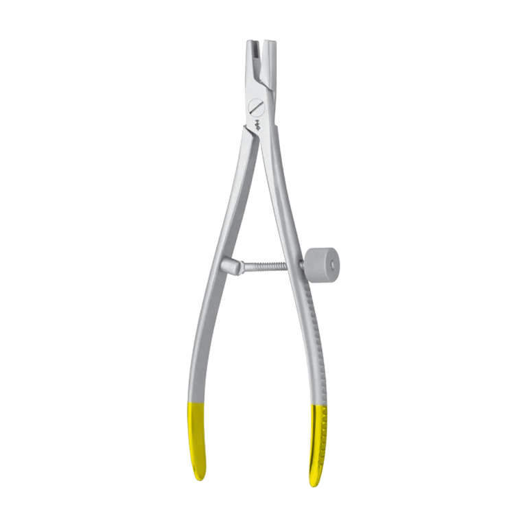 Wolff Plaster Removal Forceps – Curved / SQ.line® serrated / 180 mm · 7″