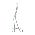 Wylie Atraumata Vascular Clamp – Curved / 75 mm · 250 mm · 4″