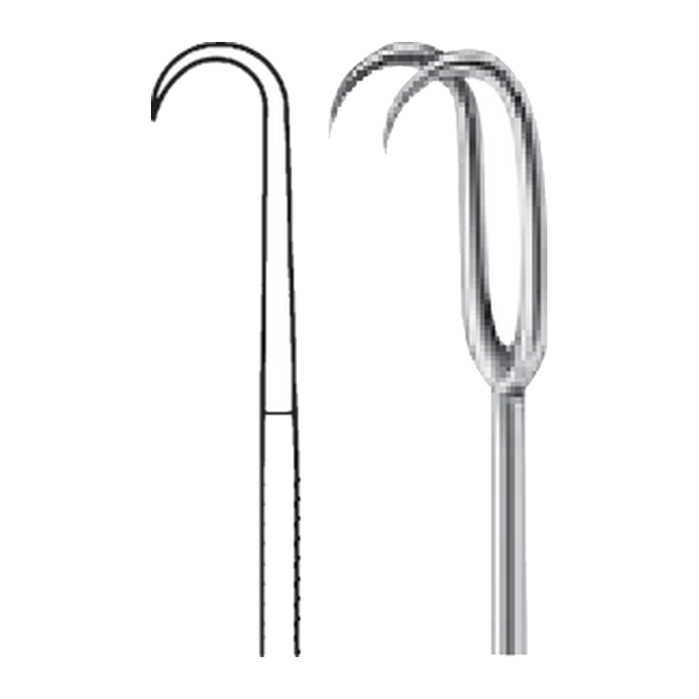 OL623R Joseph Strabismus Hook – 6 1/4″