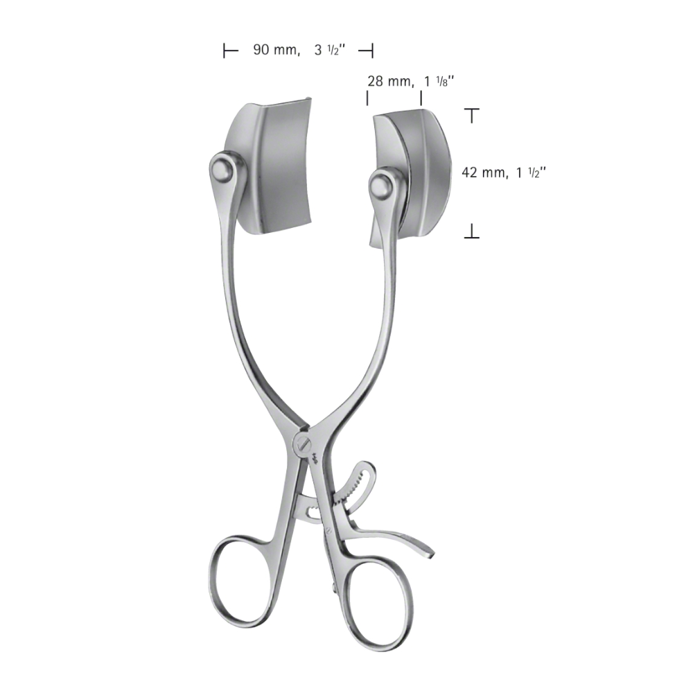 COLLIN (BABY) Abdominal Retr.self-retaining, complete retractor COLLIN (BABY) Abdominal Retr.self-retaining, complete retractor