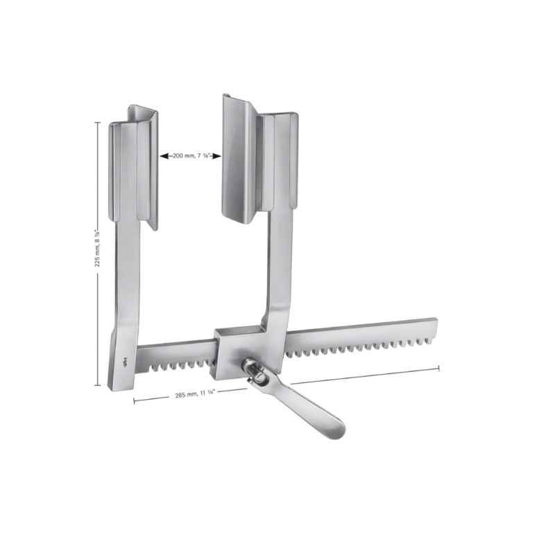 DE BAKEY Sternum/Rib Retractor, complete retractor,