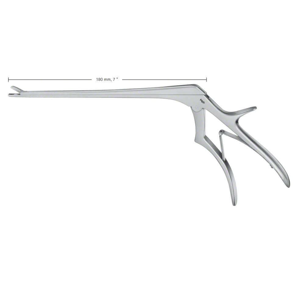 CASPAR Rongeur, straight, 180 mm (7"), smooth, jaw width: 4 mm