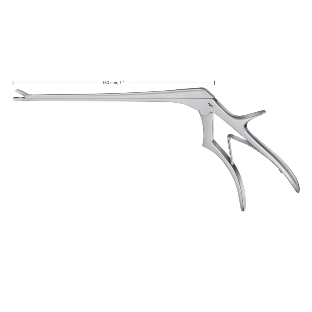 CASPAR Rongeur, straight, 180 mm (7"), smooth, jaw width: 3 mm
