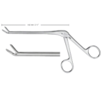 CUSHING Rongeur, angled upwards, 150 °, 140 mm (5 1/2"), smooth, blade length: 14 mm, jaw width: 4 mm
