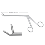CASPAR Rongeur, angled upwards, 150 °, 140 mm (5 1/2"), serrated, blade length: 12 mm, jaw width: 3 mm