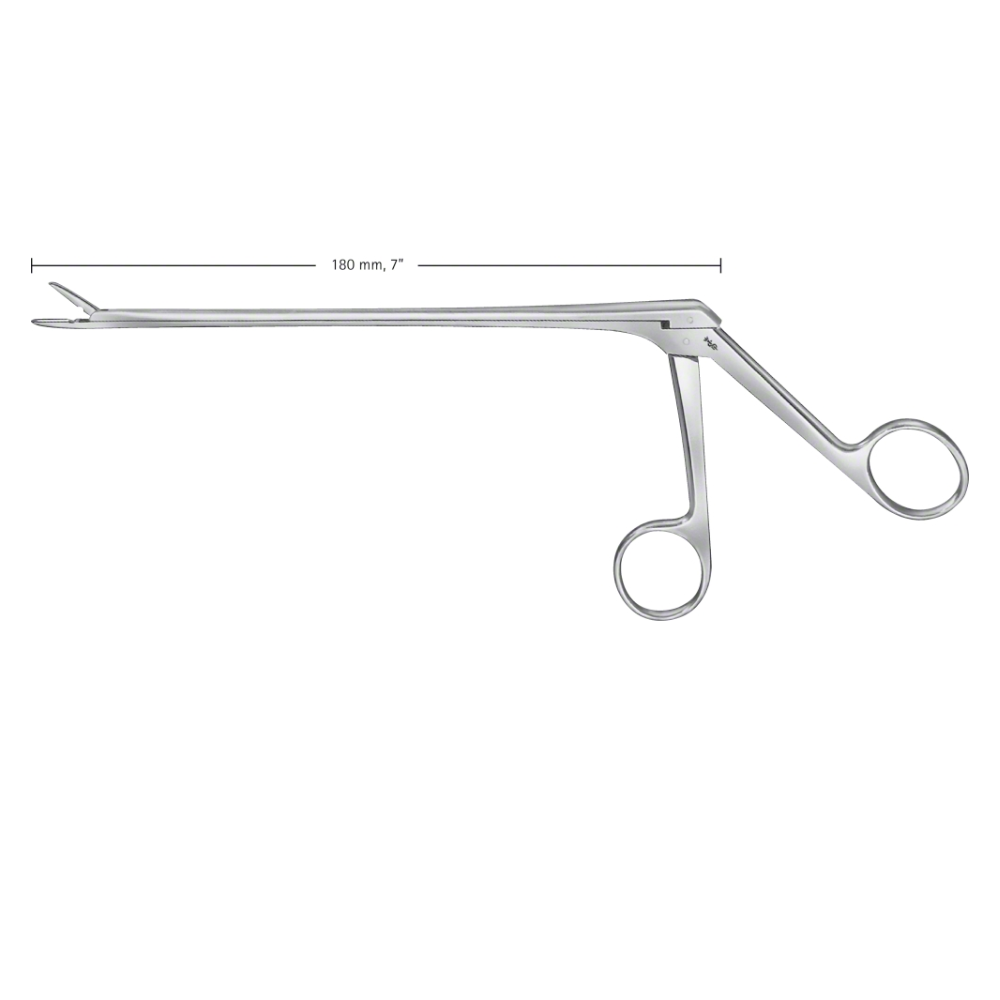 LOVE-GRUENWALD Rongeur, straight, 180 mm (7"), smooth, blade length: 10 mm, jaw width: 3 mm