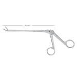 CASPAR Rongeur, angled upwards, 150 °, 155 mm (6 1/8"), smooth, blade length: 14.50 mm, jaw width: 4 mm