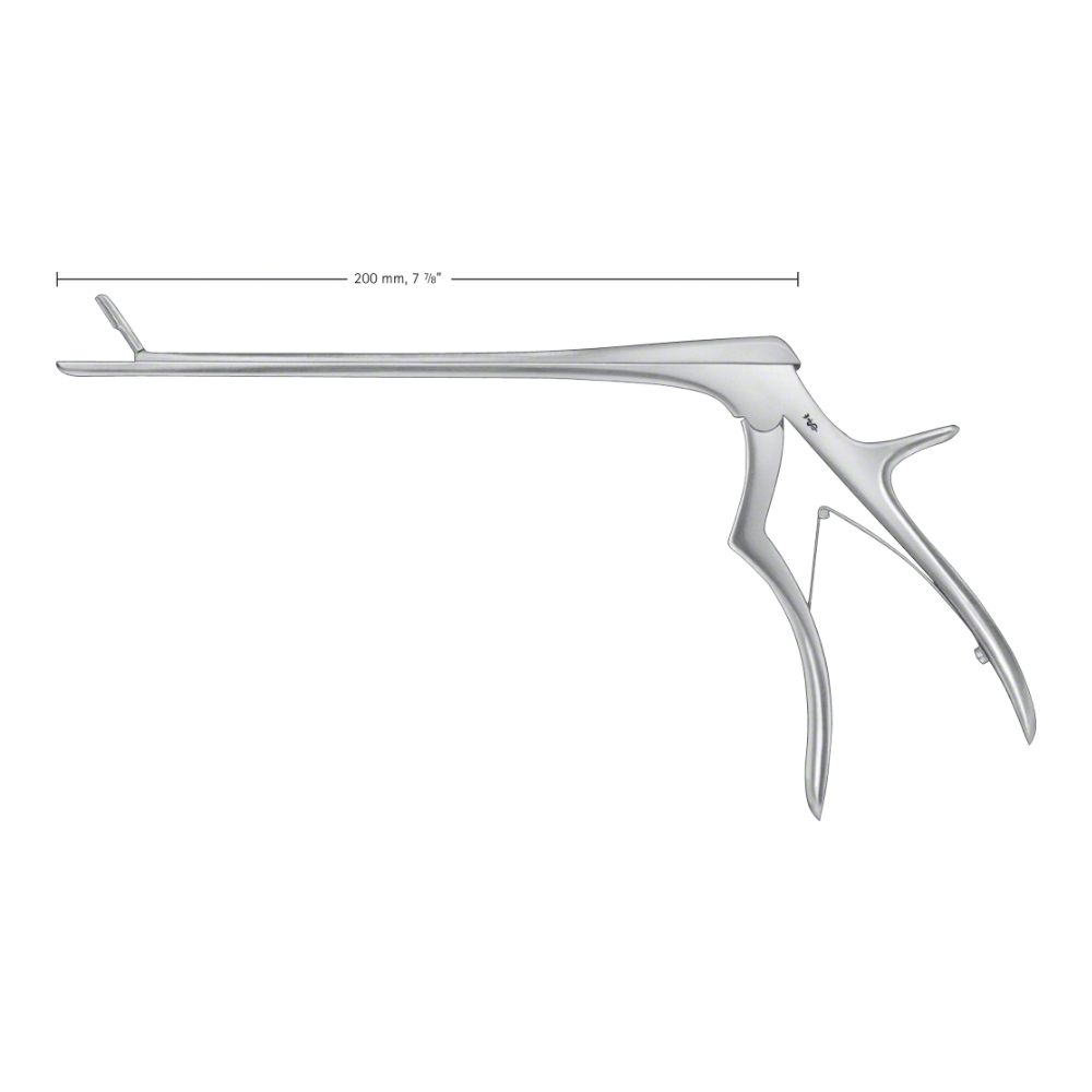 WAGNER Rongeur, straight, 200 mm (7 7/8"), smooth, blade length: 18.50 mm, jaw width: 5.50 mm