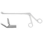 CASPAR Rongeur, angled upwards, 150 °, 160 mm (6 1/4"), serrated, blade length: 14 mm, jaw width: 5 mm