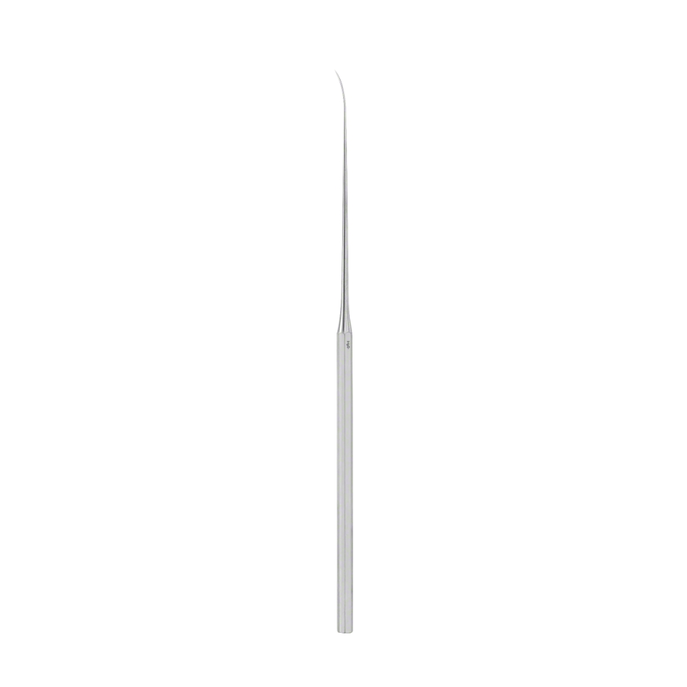 Micro Ear Needle, slightly curved, 160 mm (6 1/4″), Ø 0.30 mm, sharp