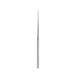 WULLSTEIN Micro Ear Needle, straight, 160 mm (6 1/4″), Ø 0.30 mm, sharp