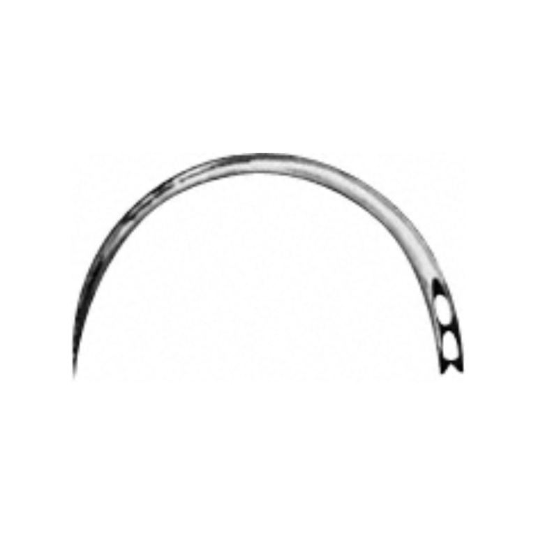 Surgical Needle, round body, curved, 23 mm (1″), Ø 0.70 mm