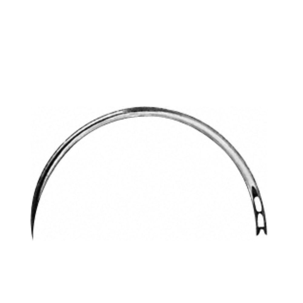 Surgical Needle, triangular body, curved, 34 mm (1 3/8″), Ø 0.80 mm