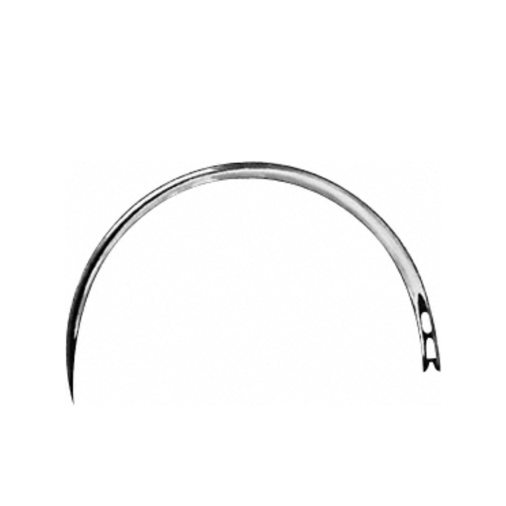 Surgical Needle, triangular body, curved, 38 mm (1 1/2″), Ø 0.90 mm