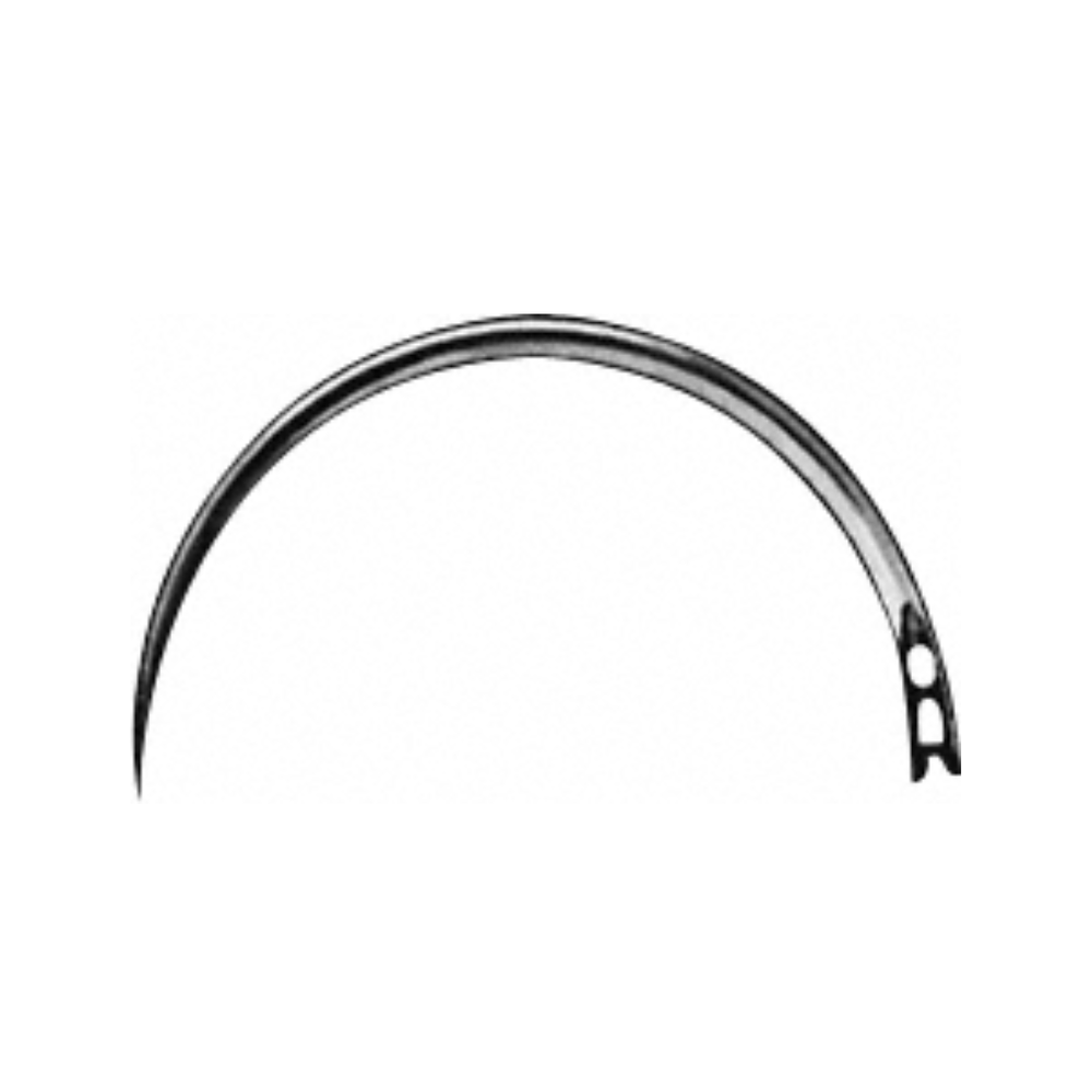 Surgical Needle, triangular body, curved, 32 mm (1 1/4″), Ø 1.10 mm