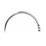 Surgical Needle, triangular body, curved, 30 mm (1 1/4″), Ø 0.70 mm