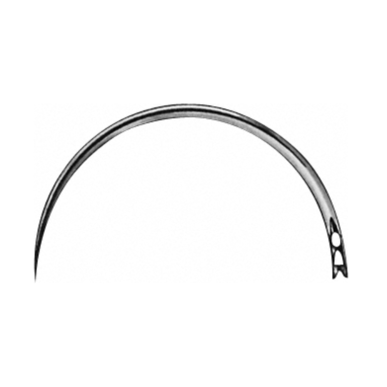 Surgical Needle, triangular body, curved, 45 mm (1 3/4″), Ø 1.40 mm