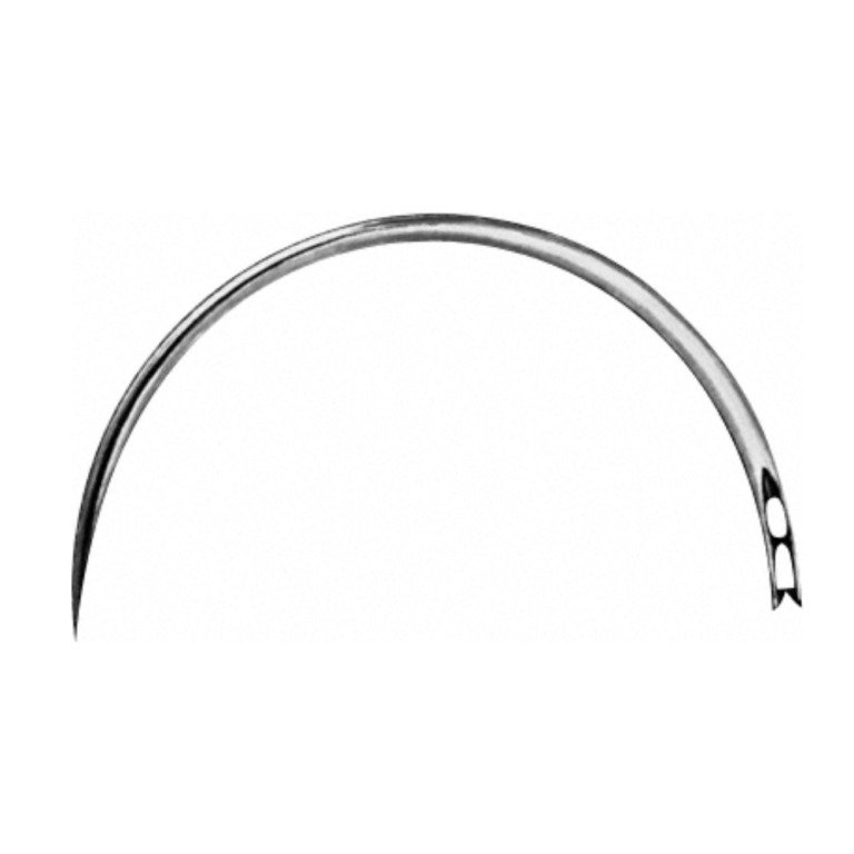 Surgical Needle, triangular body, curved, 55 mm (2 1/4″), Ø 1.10 mm
