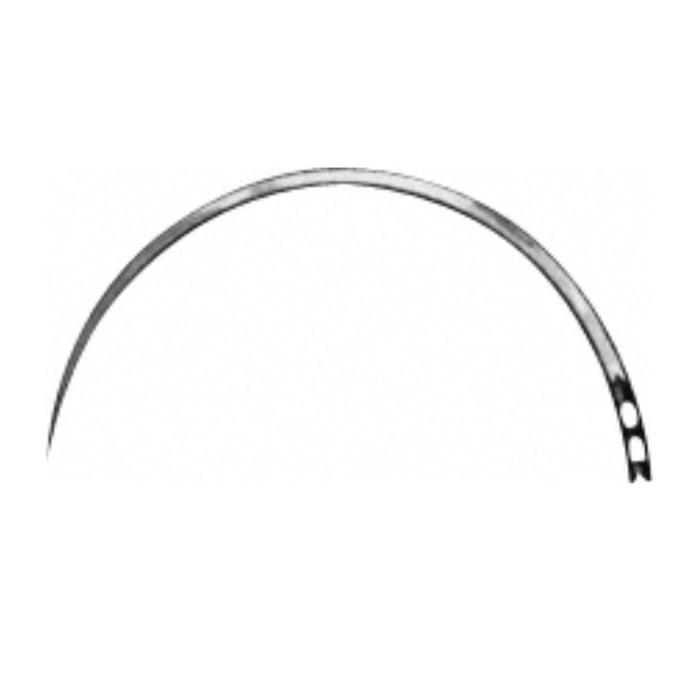 Surgical Needle (Intestinal Needle), round body, curved, 30 mm (1 1/4″), Ø 0.60 mm