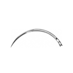 Surgical Needle, triangular body, curved, 30 mm (1 1/4″), Ø 0.70 mm