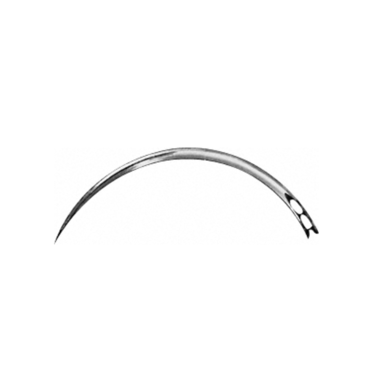 Surgical Needle, triangular body, curved, 30 mm (1 1/4″), Ø 0.70 mm