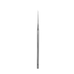 ROSEN Micro Ear Needle, curved, 160 mm (6 1/4″), Ø 0.40 mm, sharp