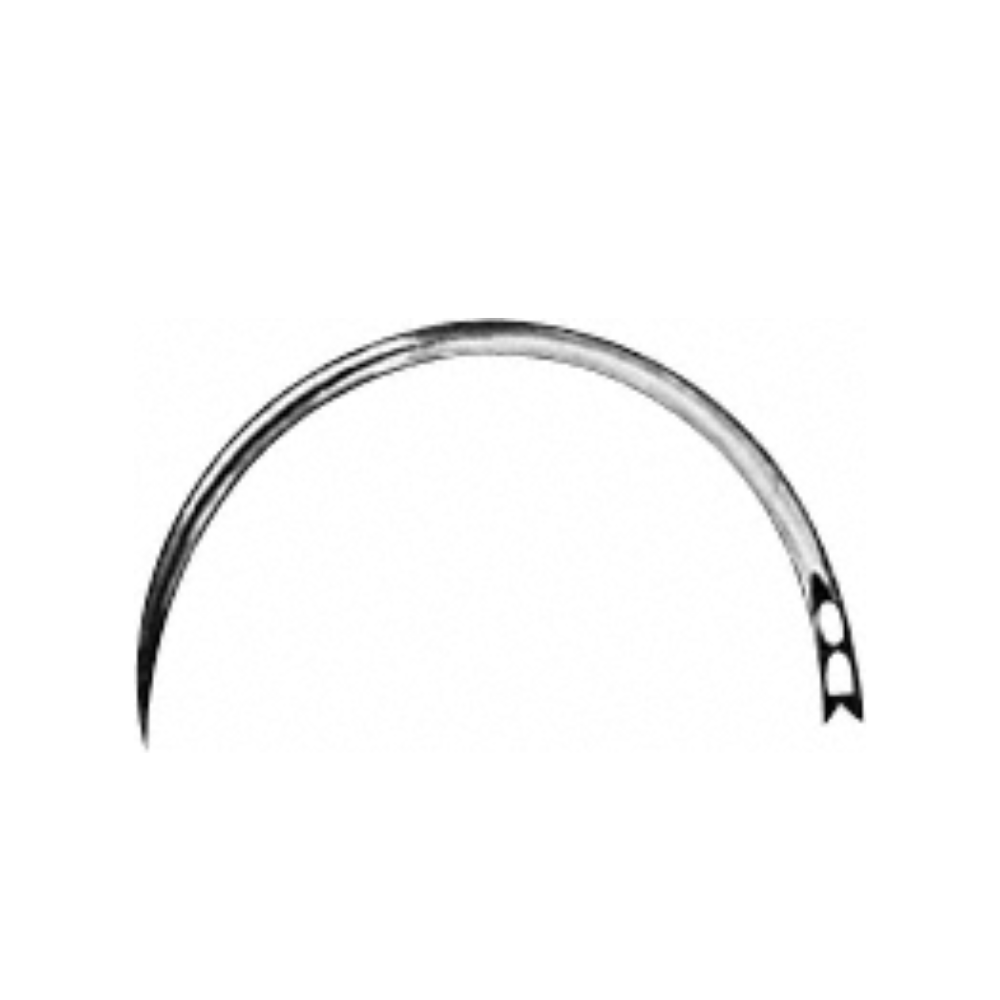 Surgical Needle, triangular body, curved, 27 mm (1″), Ø 0.70 mm