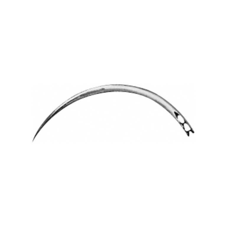 Surgical Needle, triangular body, curved, 27 mm (1″), Ø 0.70 mm