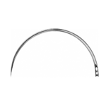 Surgical Needle, triangular body, curved, 80 mm (3 1/8″), Ø 1.40 mm