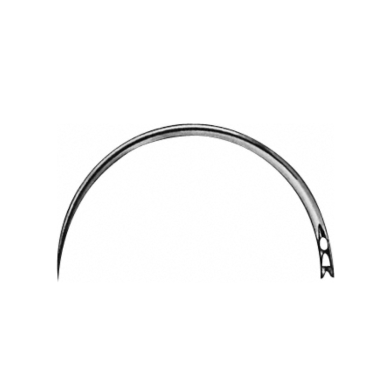 Surgical Needle, round body, curved, 45 mm (1 3/4″), Ø 1.40 mm