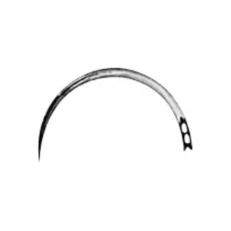 Surgical Needle, triangular body, curved, 18 mm (3/4″), Ø 0.60 mm
