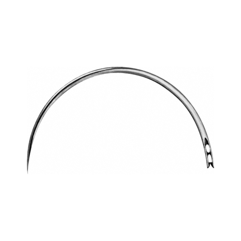 Surgical Needle, triangular body, curved, 68 mm (2 3/4″), Ø 1.30 mm