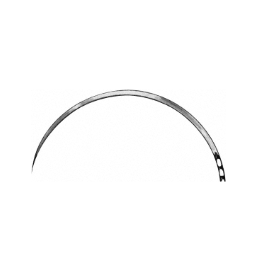 RHG-00107 Surgical Needle (Intestinal Needle), round body, curved, 36 mm (1 3/8″), Ø 0.60 mm