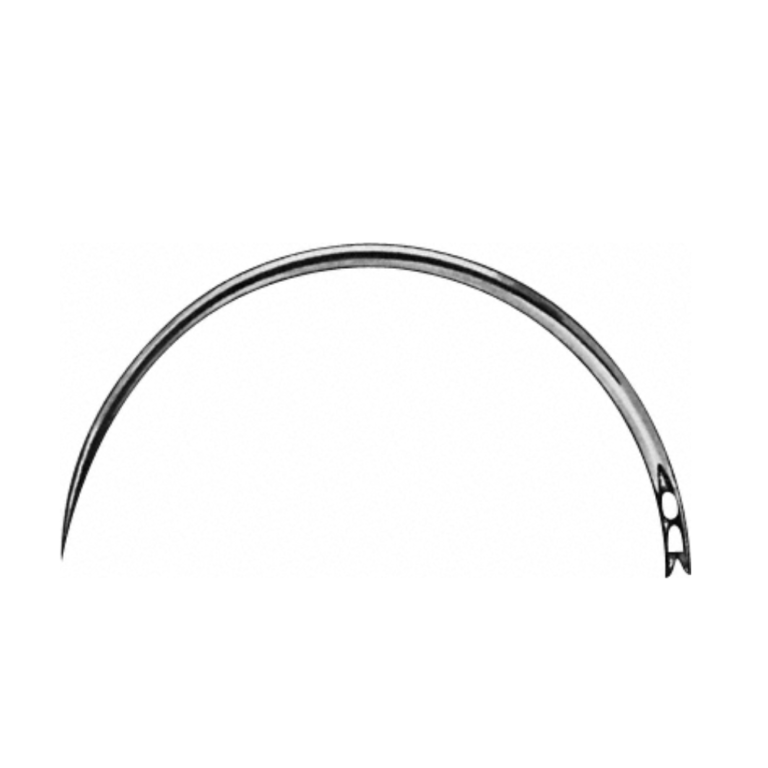 Surgical Needle, triangular body, curved, 50 mm (2″), Ø 1.40 mm
